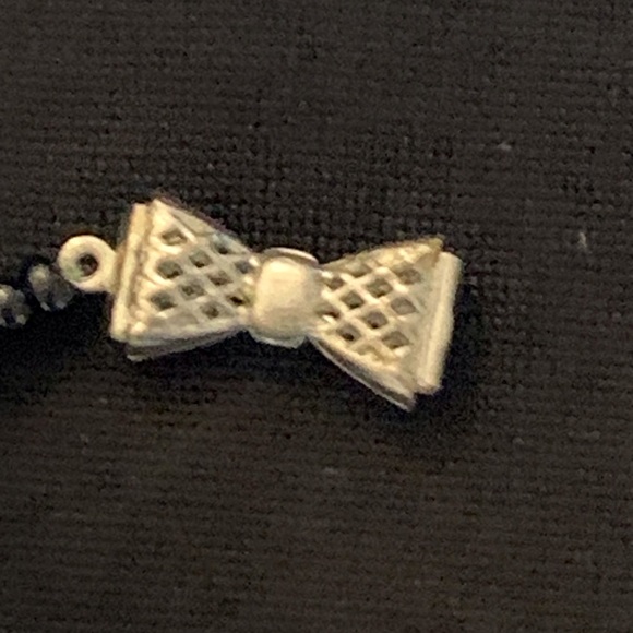 Vintage Black/White Seed Bead Collar Necklace - Picture 3 of 10